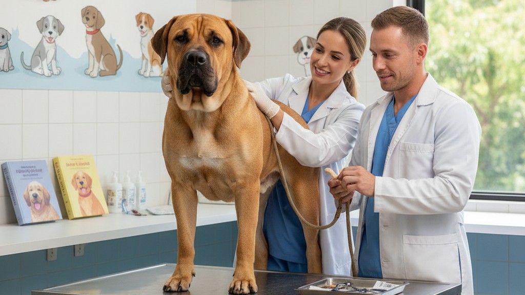 Salud y prevención para un Fila Brasileiro fuerte y vital