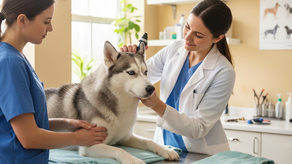 Cuidados de salud y prevención para el Husky Siberiano