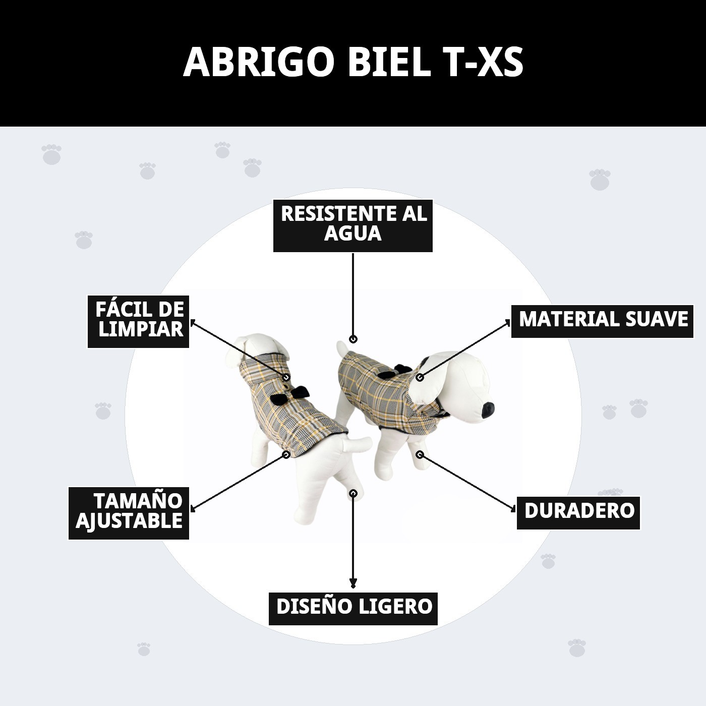 ABRIGO BIEL T-XS
