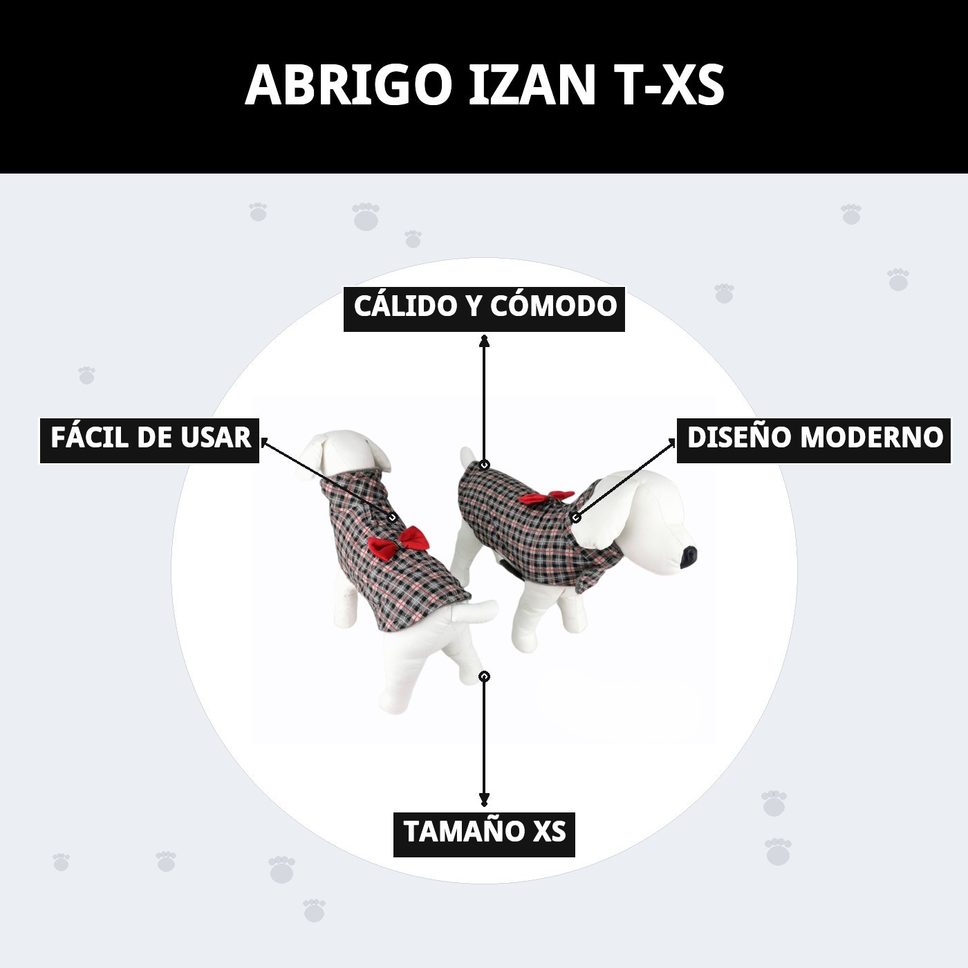 ABRIGO IZAN T-XS