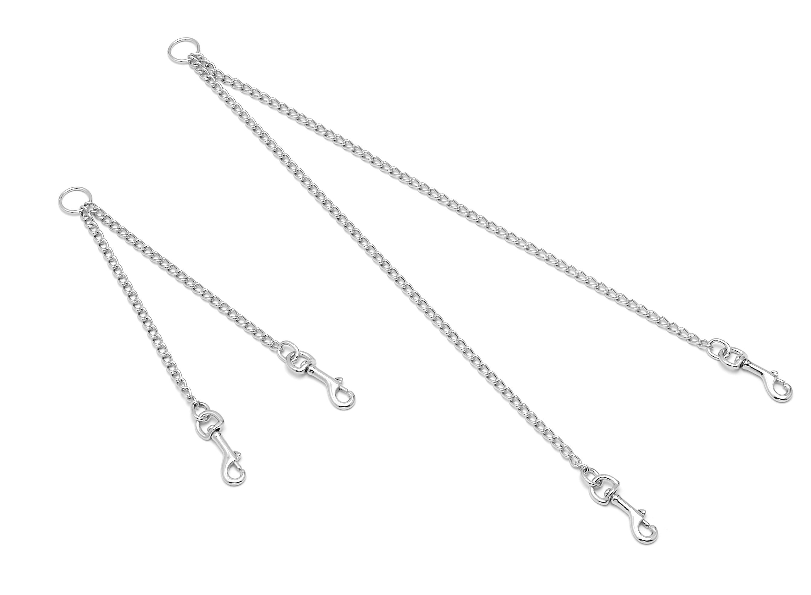 ACOPLE 2 PERROS CROMADO 50cm X 2mm