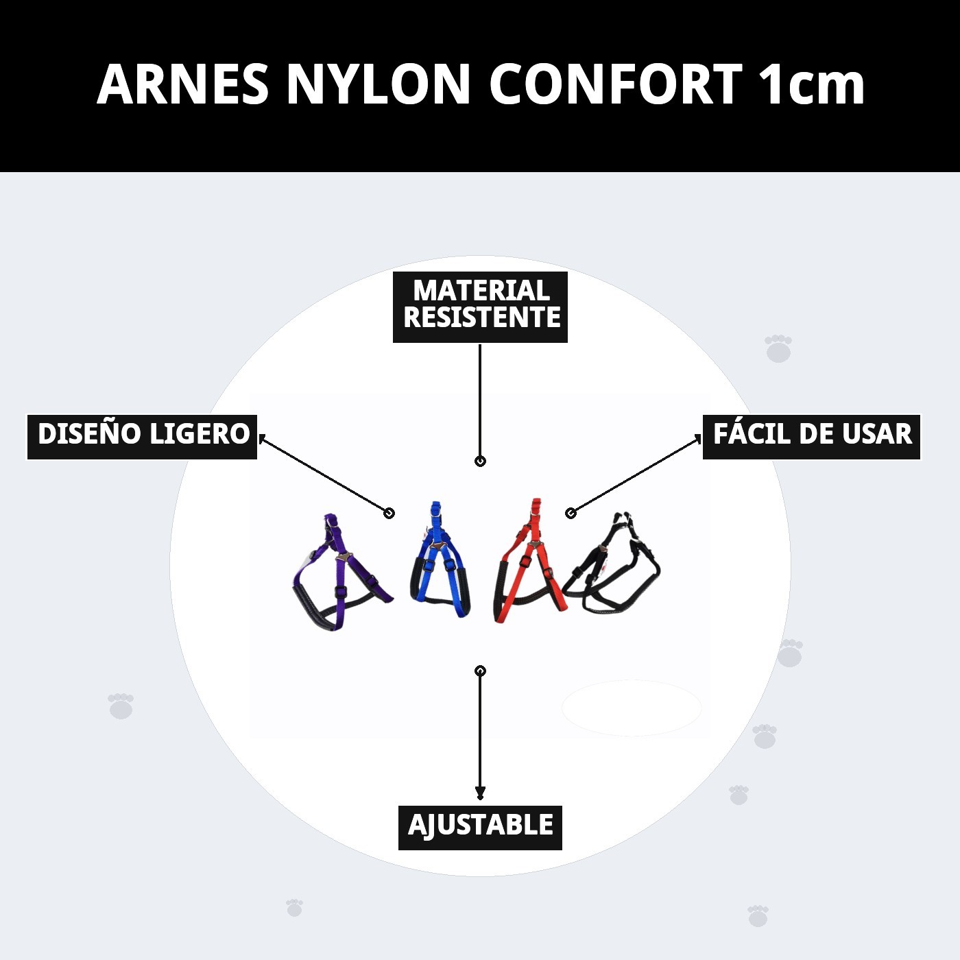ARNES NYLON CONFORT 1cm