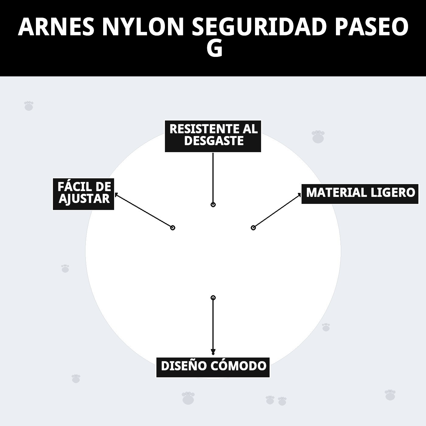 ARNES NYLON SEGURIDAD PASEO G