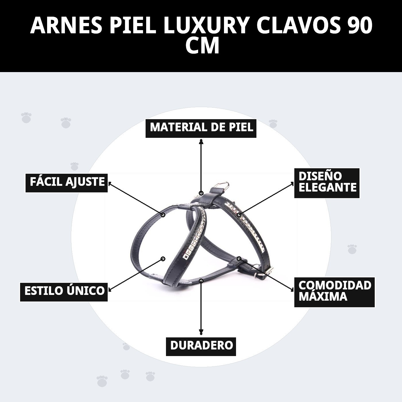 ARNES PIEL LUXURY CLAVOS 90 CM