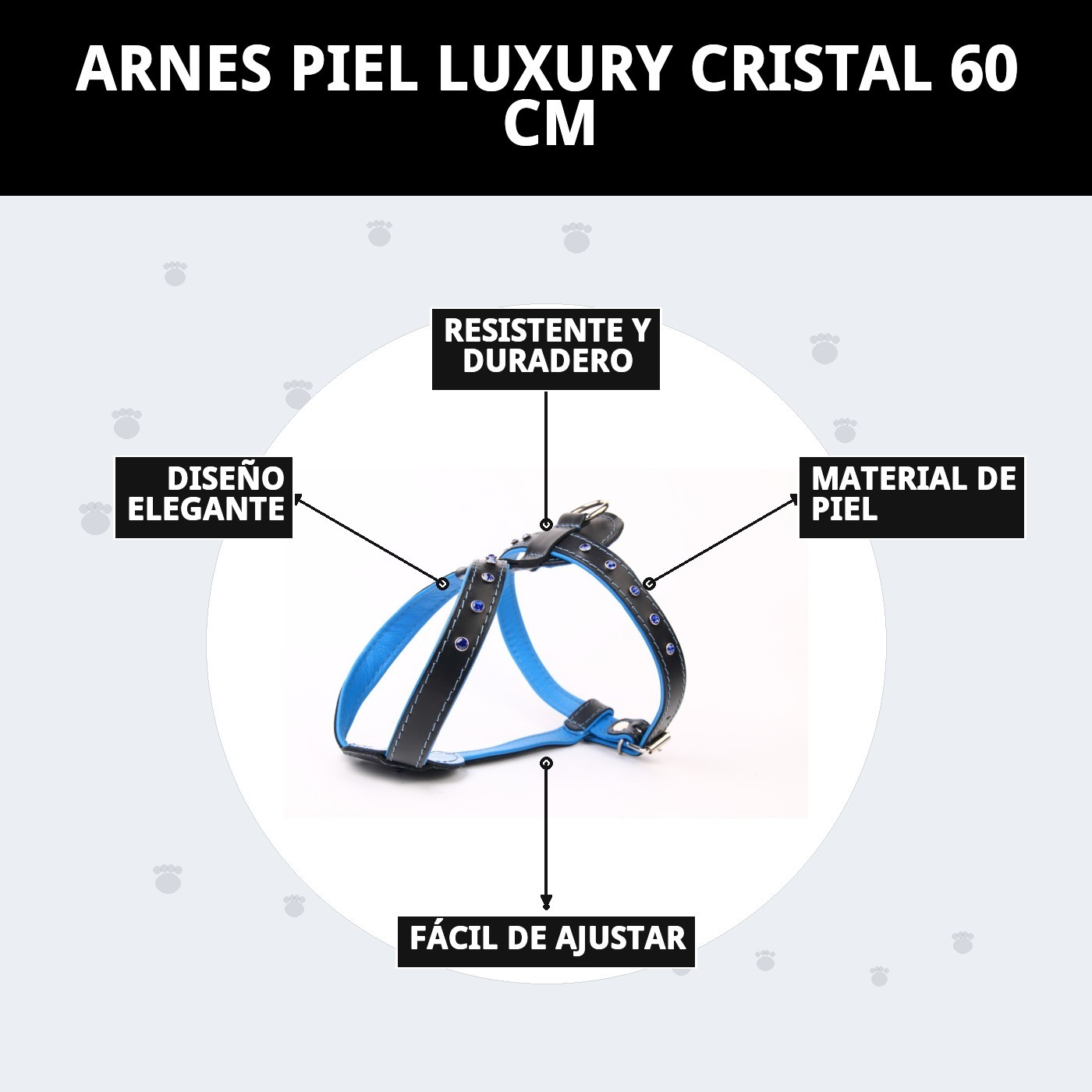 ARNES PIEL LUXURY CRISTAL 60 CM