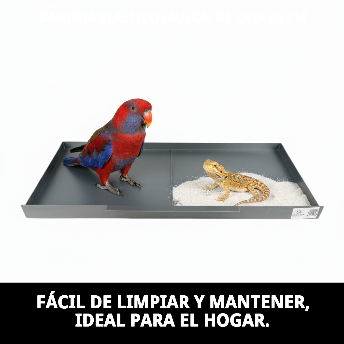 BANDEJA PLASTICO JAULON DE CRIA 60 CM