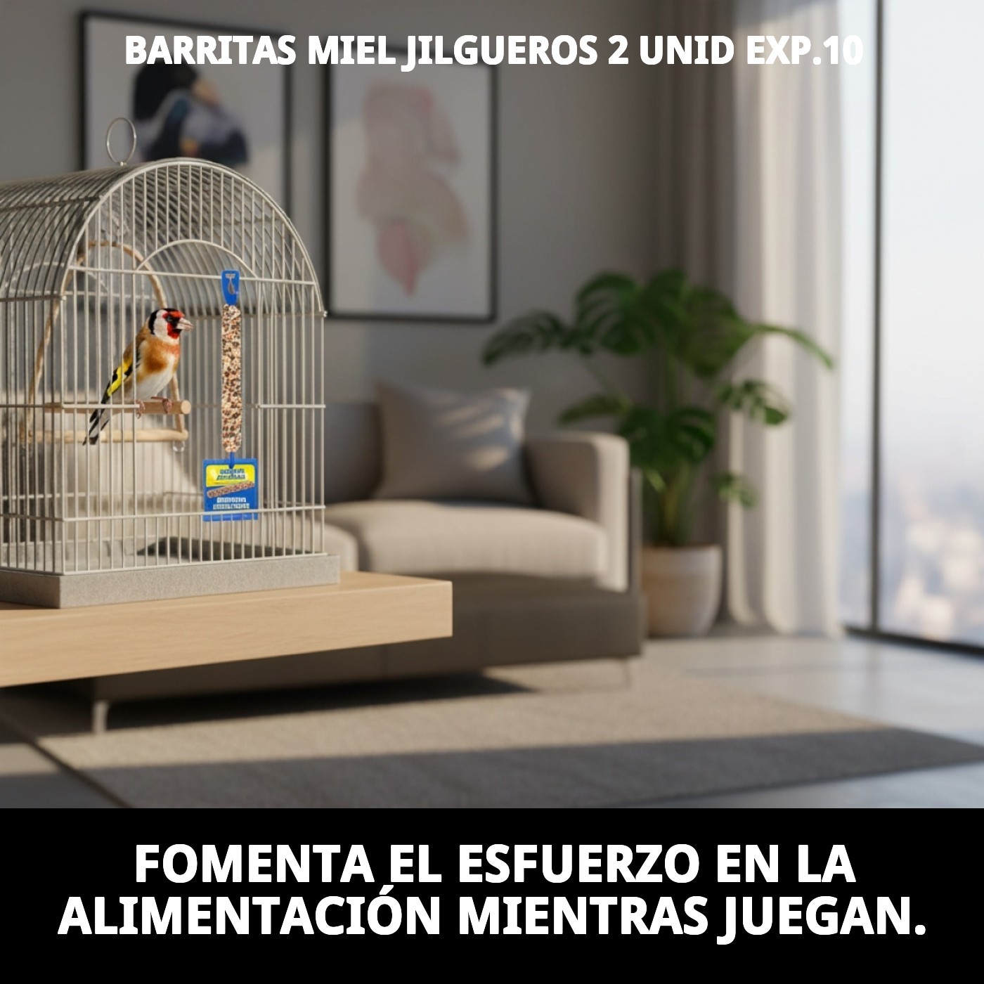 BARRITAS MIEL JILGUEROS 2 UNID EXP.10