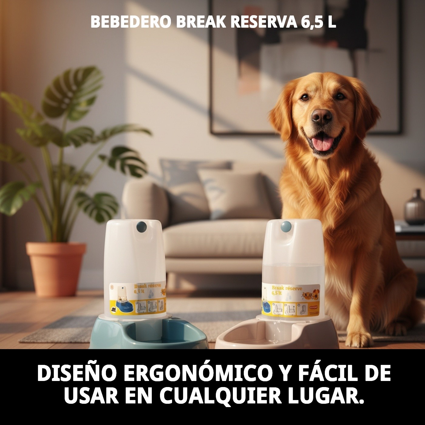 BEBEDERO BREAK RESERVA 6,5 l