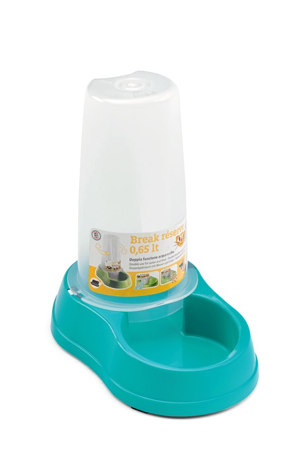 BEBEDERO COMEDERO BREAK RESERVA 0,65 l