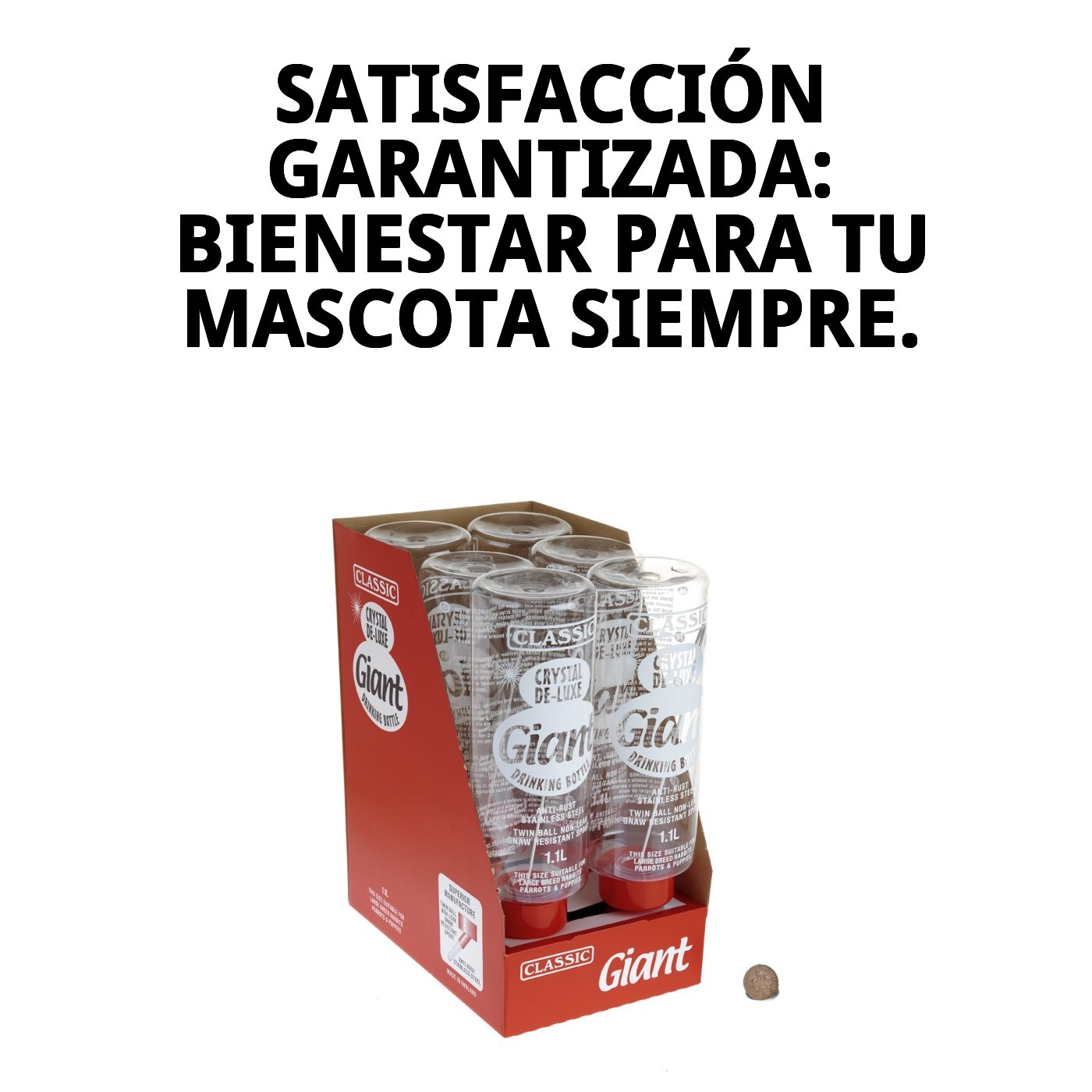 BEBEDERO ROEDOR 1100 ml EXPO-6PCS