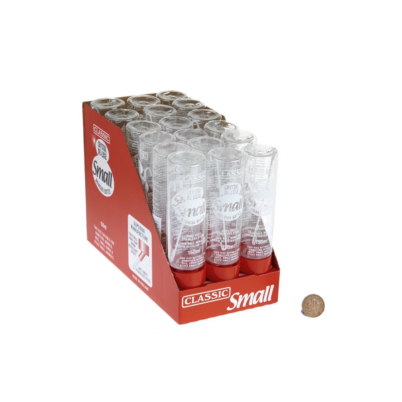 BEBEDERO ROEDOR 150 ml EXPO-18PCS