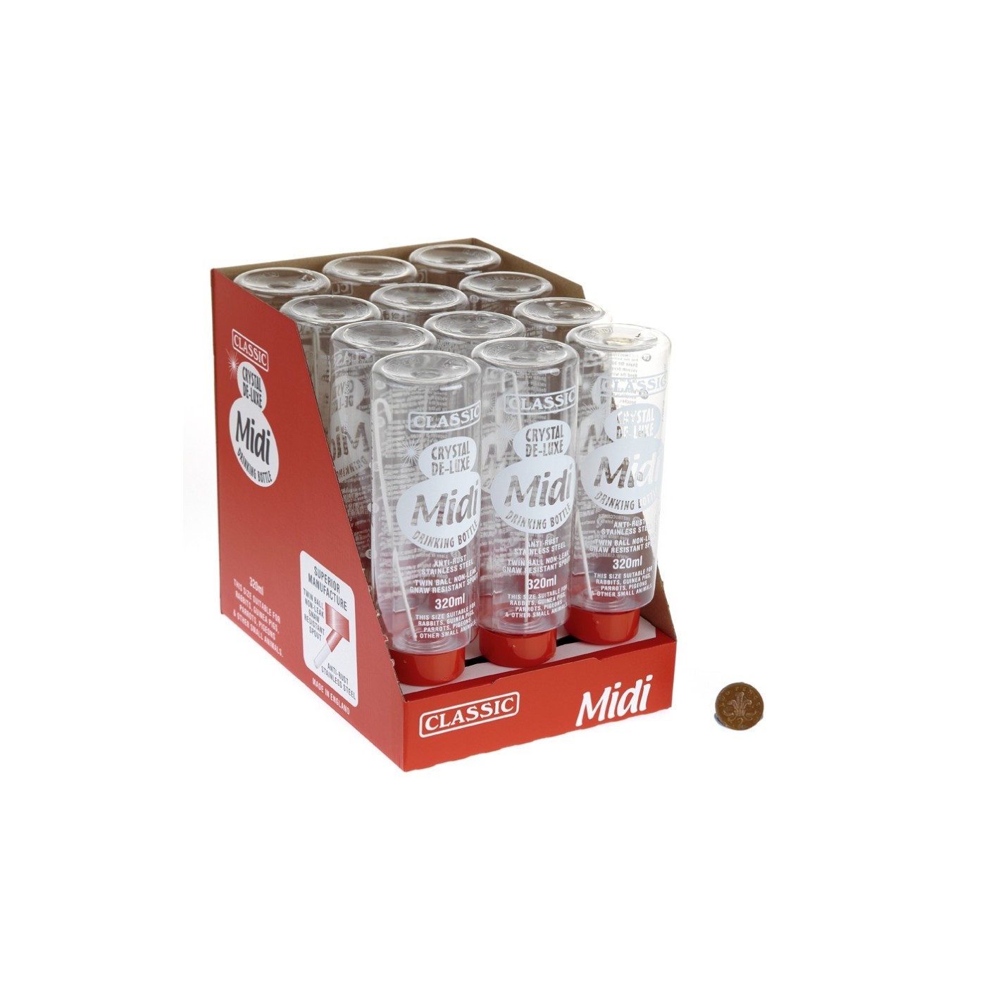 BEBEDERO ROEDOR 320 ml EXPO-12PCS