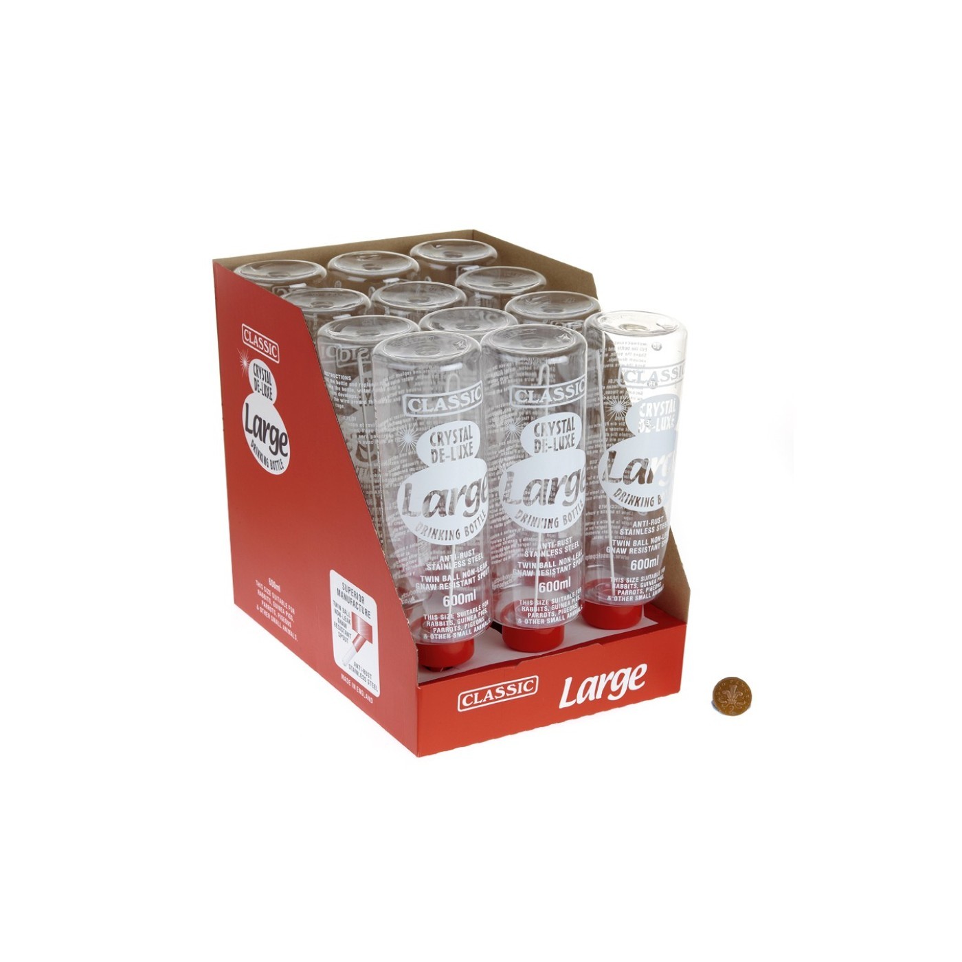 BEBEDERO ROEDOR 600 ml EXPO-12PCS