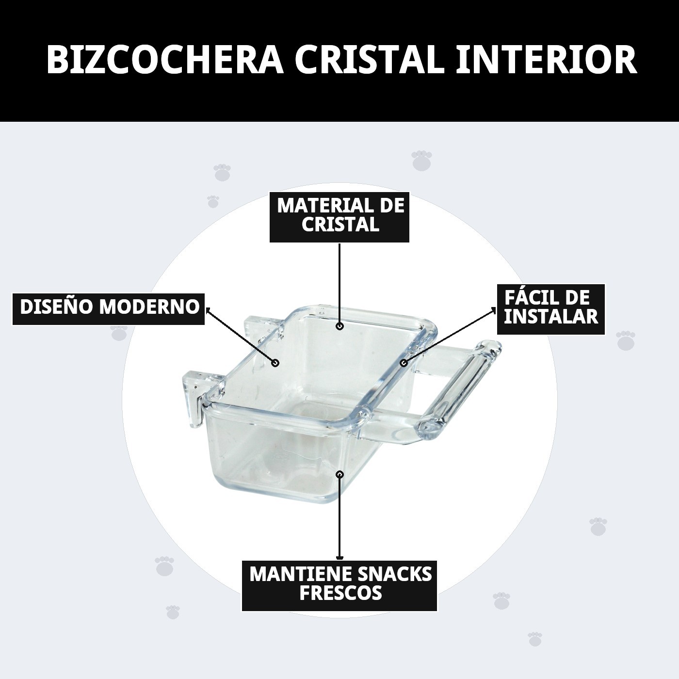BIZCOCHERA CRISTAL INTERIOR