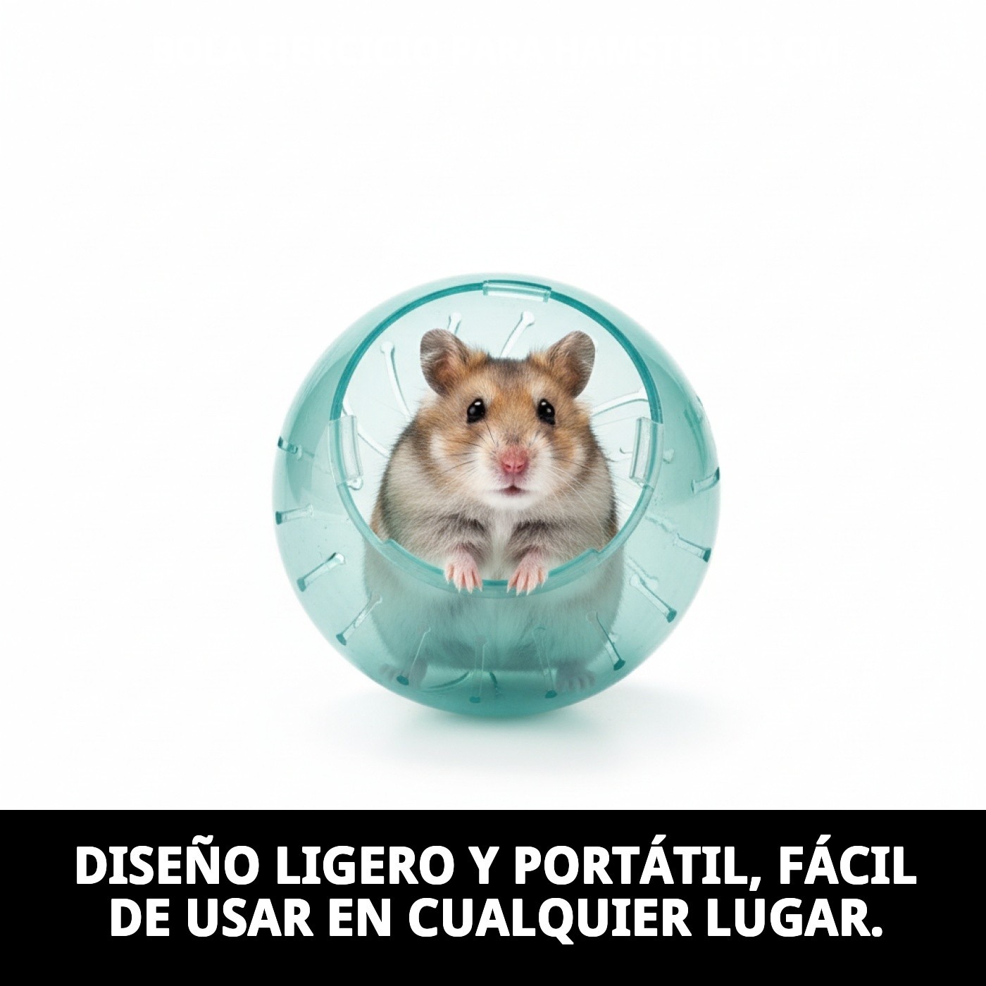 BOLA EJERCICIO PARA HAMSTER 13 cm