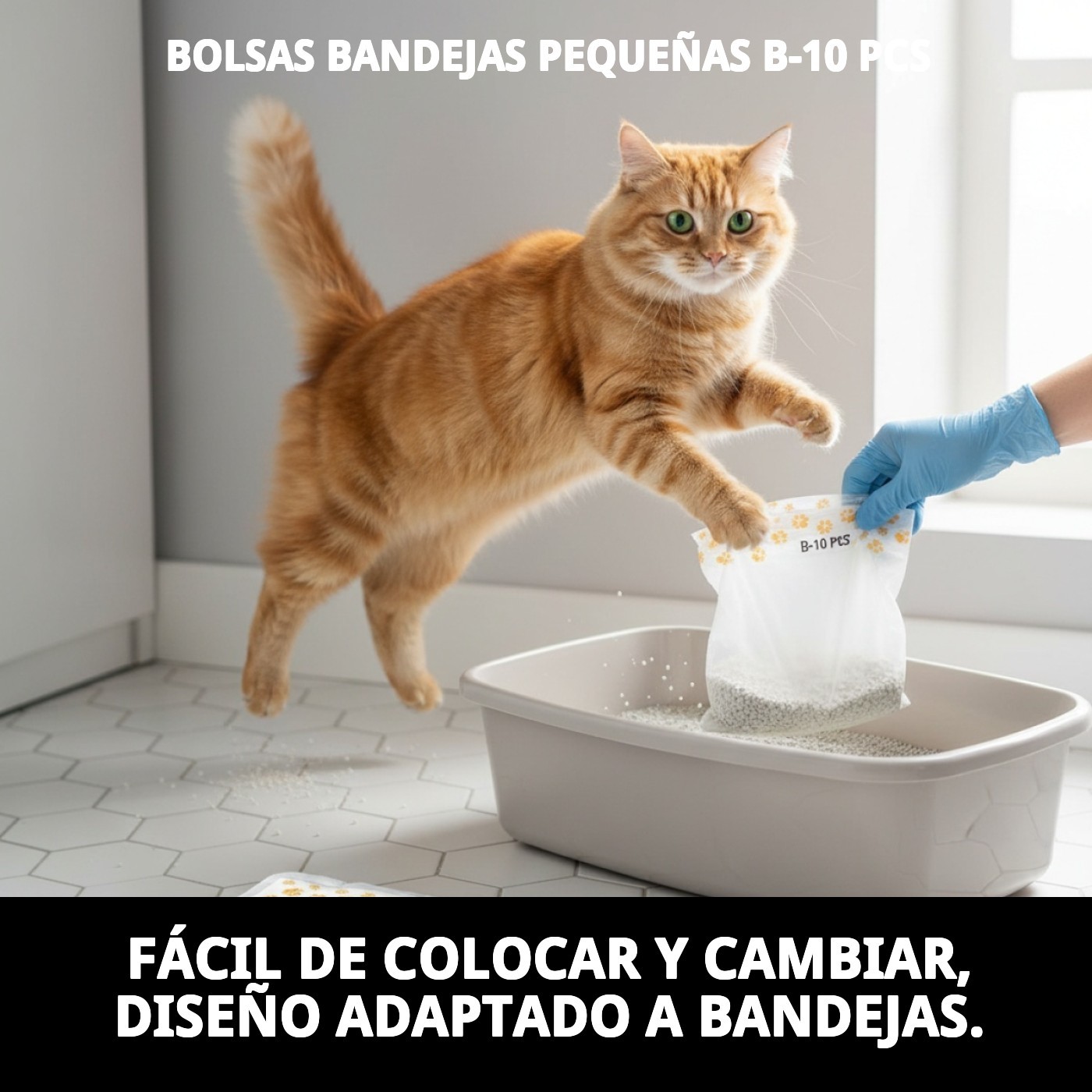 BOLSAS BANDEJAS PEQUEÑAS B-10 PCS