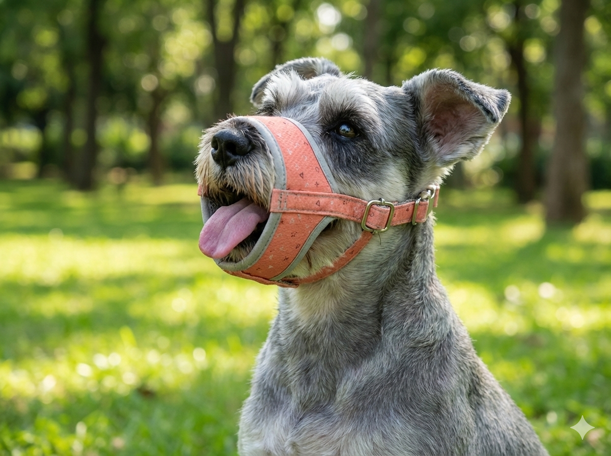 Bozal Deluxe Moly Lila Talla S | Suave, Transpirable y Ajustable para Perros Pequeños