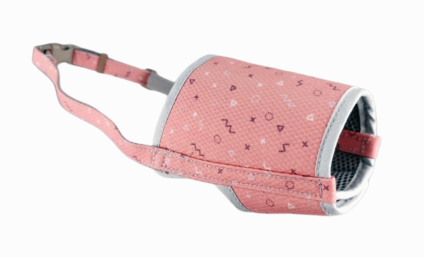 Bozal Deluxe Moly Salmón Talla S | Suave, Ajustable y Transpirable para Perros Pequeños