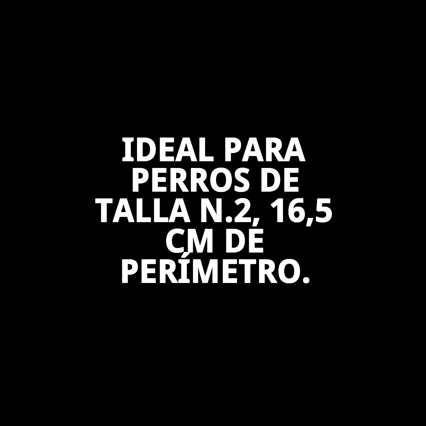 BOZAL NYLON TALLA N.2 16,5cm