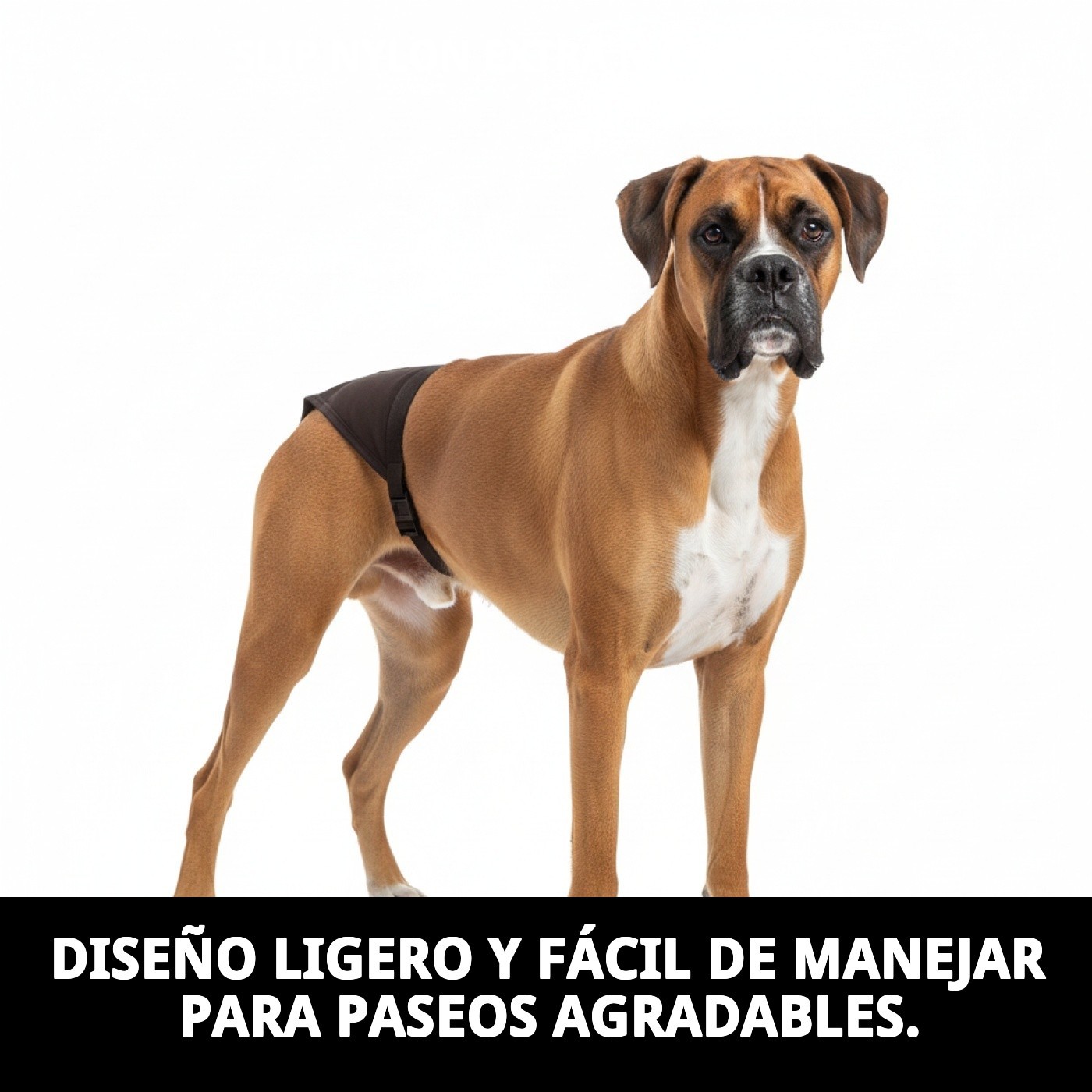 Braguita Slip de Nylon Extra Nº5 Moly (60–70 cm) | Correa Ajustable y Resistente para Perros Grandes