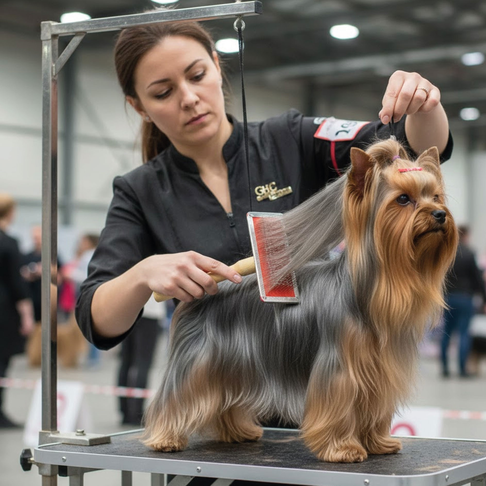 Carda Bambú Grande Moly | Cepillado Profesional para Pelajes Medios, Largos y Densos
