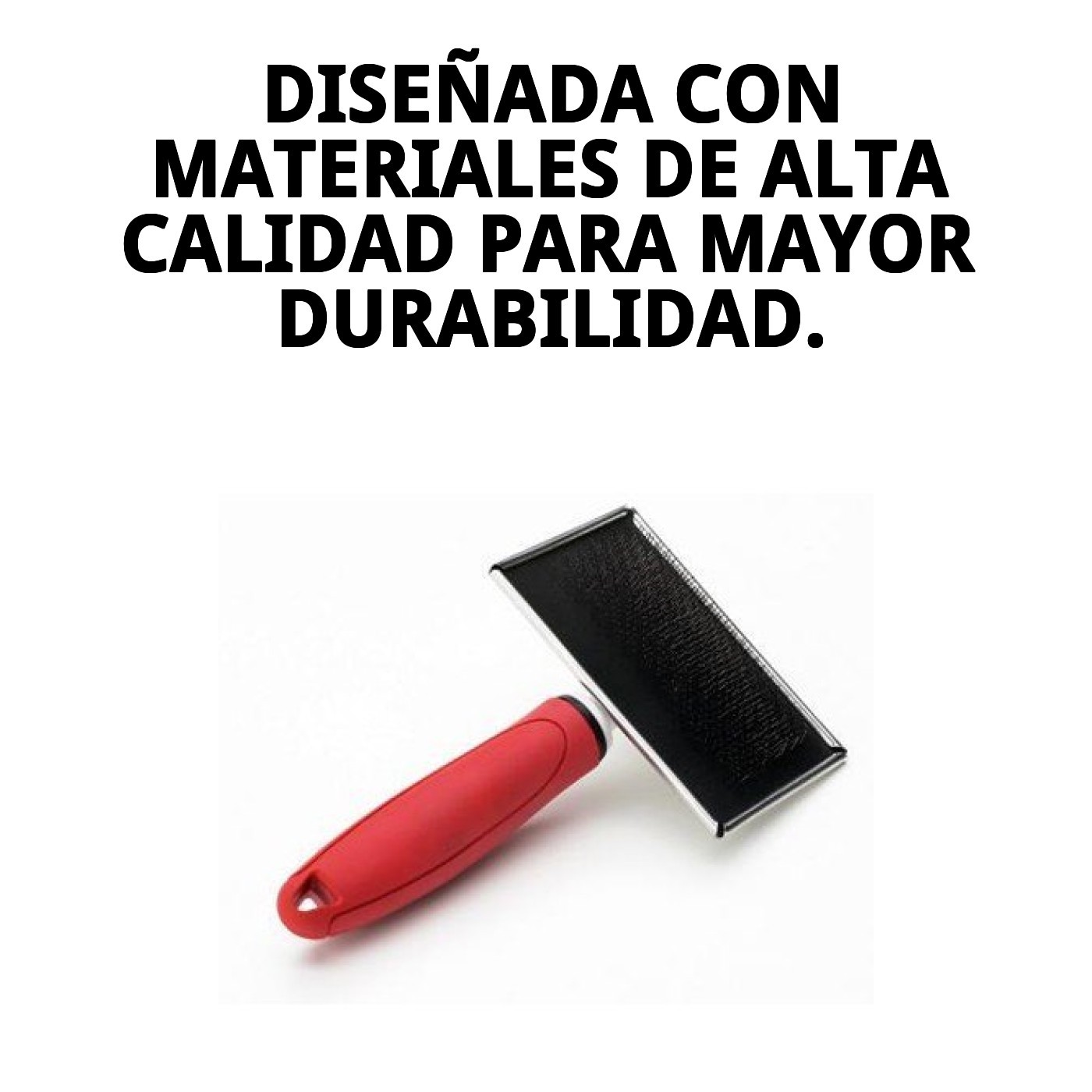 Carda Metálica Extragrande Moly Confort | Cepillo Profesional para Perros Grandes de Pelaje Medio y Largo