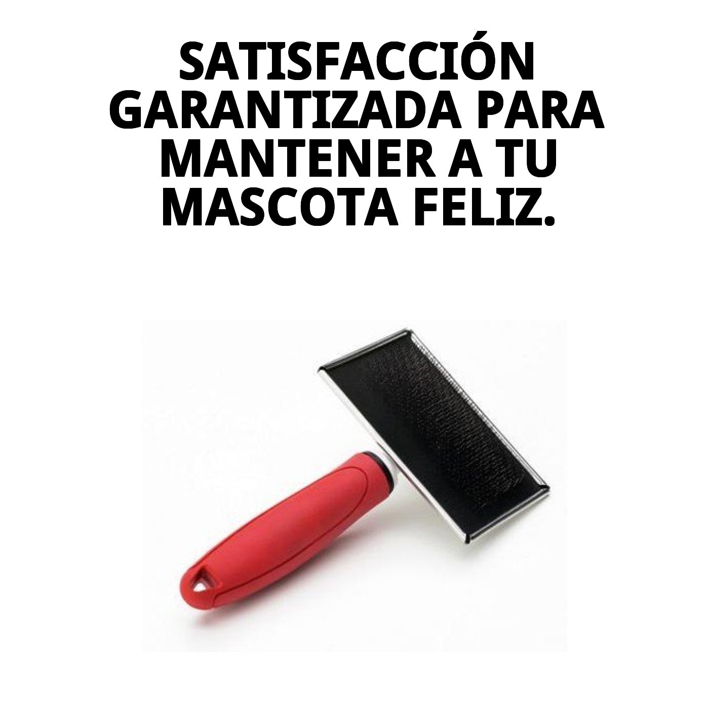 Carda Metálica Extragrande Moly Confort | Cepillo Profesional para Perros Grandes de Pelaje Medio y Largo