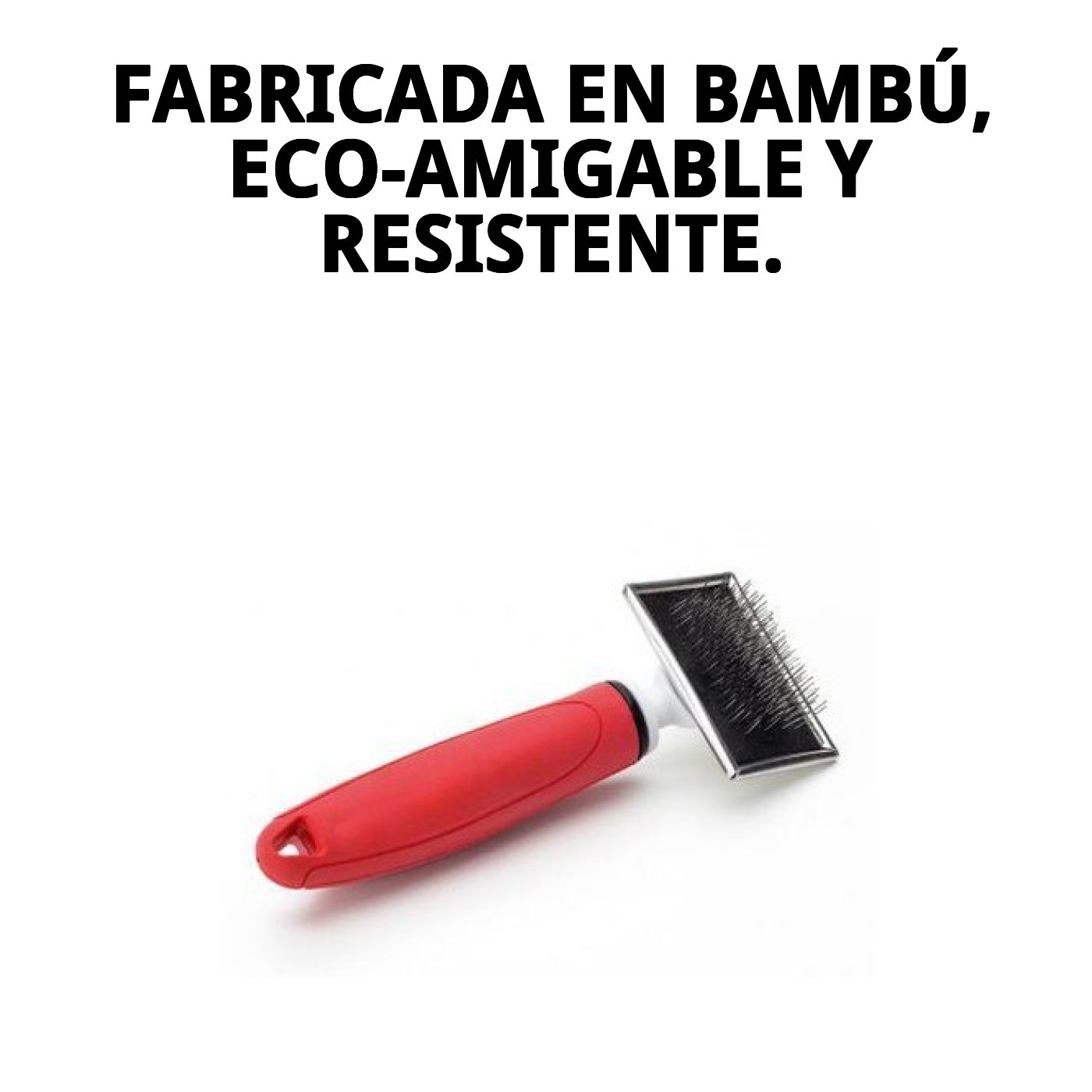 Carda Metálica Pequeña Moly Confort | Cepillo Suave y Preciso para Perros y Gatos Pequeños