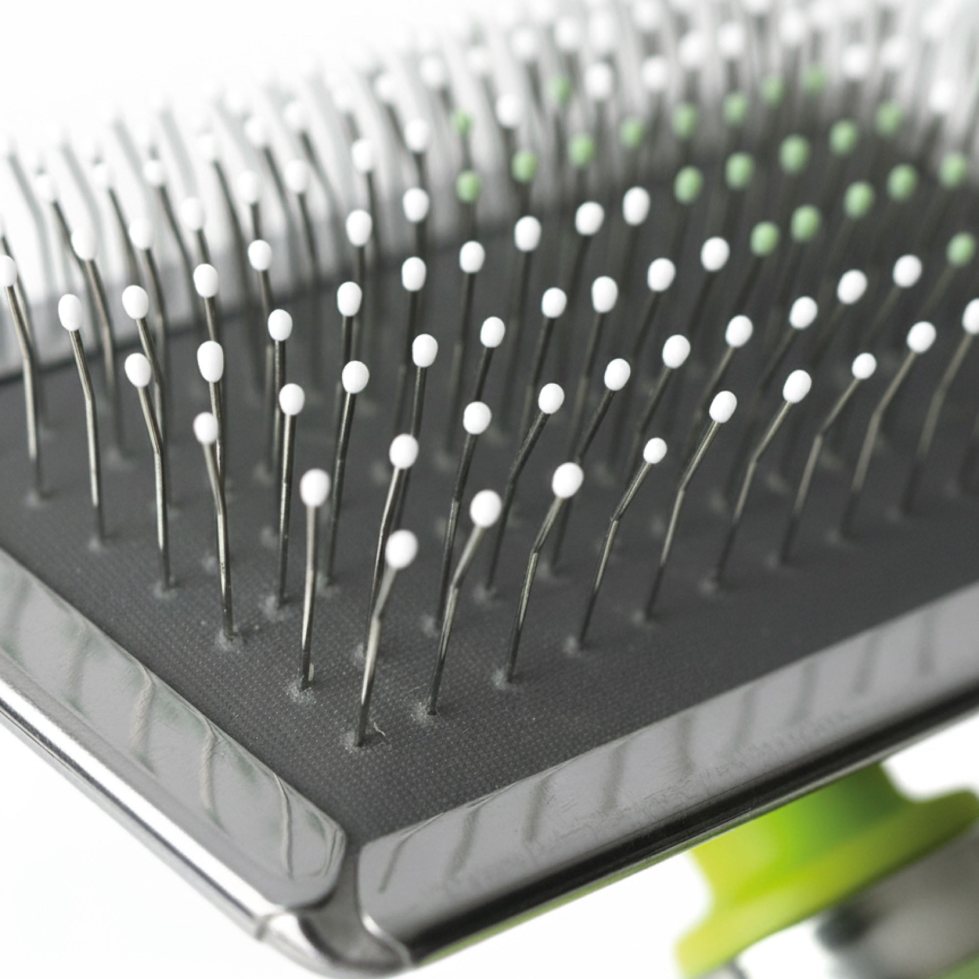 Carda Profesional de Silicona Mango Gel Terapéutico Moly | Cepillo para Perros de Razas Grandes