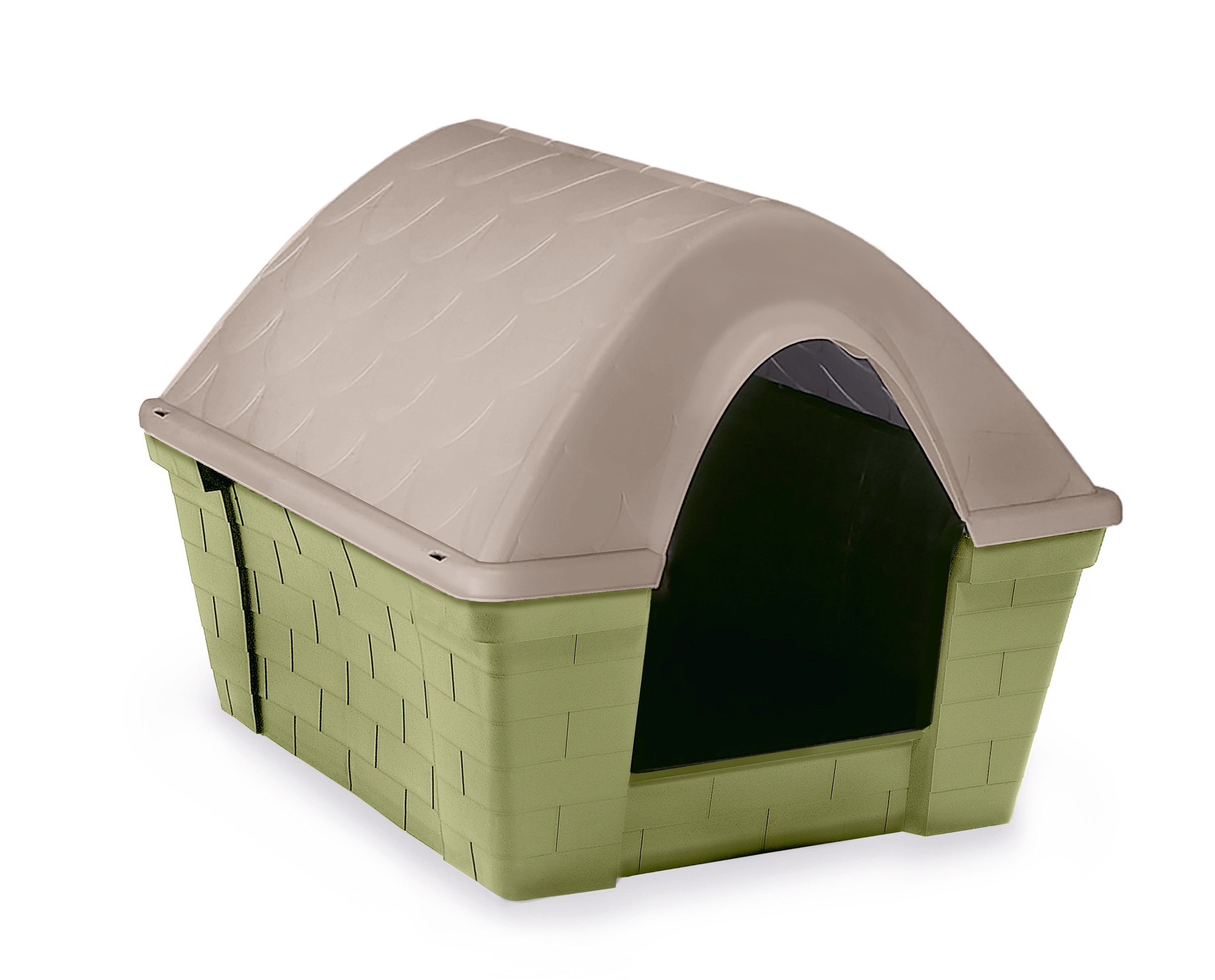 Caseta Happy Medium Stefanplast 82×68×62 cm | Casa para Perros Resistente, Confortable y Fácil de Limpiar