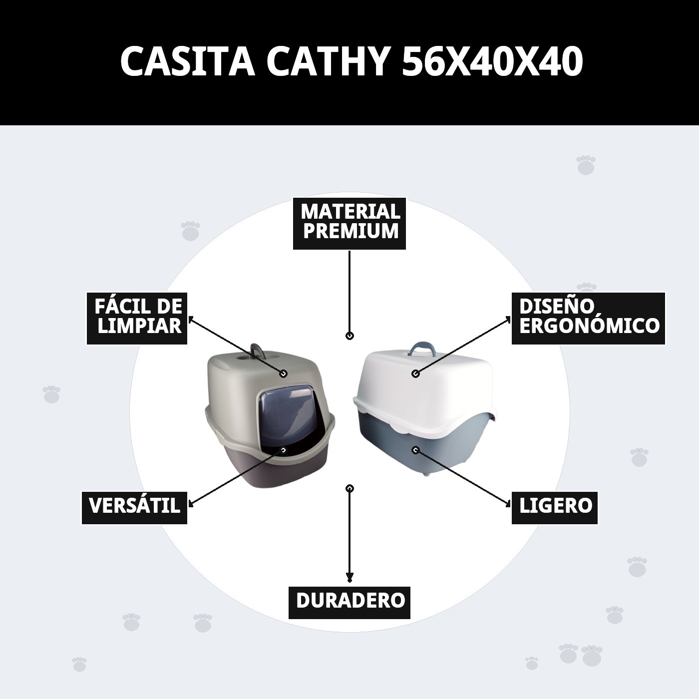CASITA CATHY 56X40X40