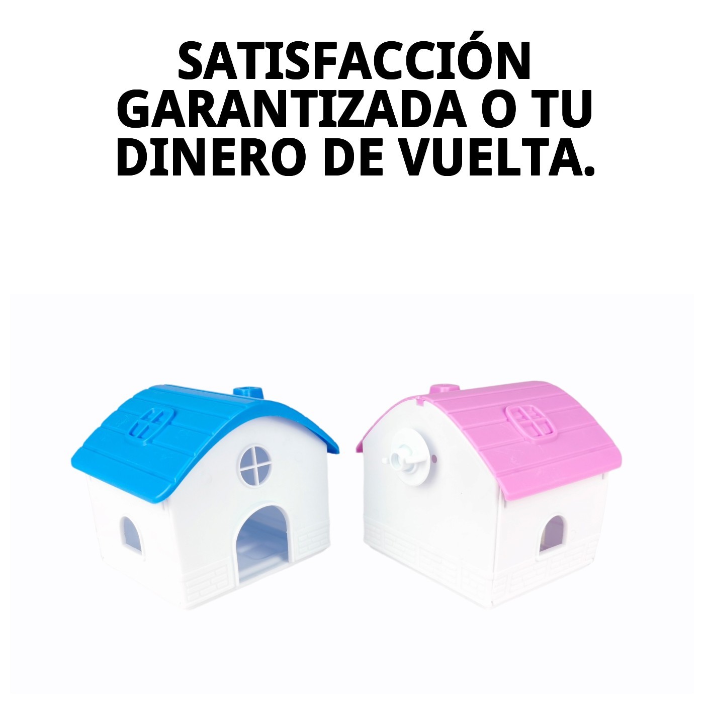 CASITA HAMSTER PLASTICO