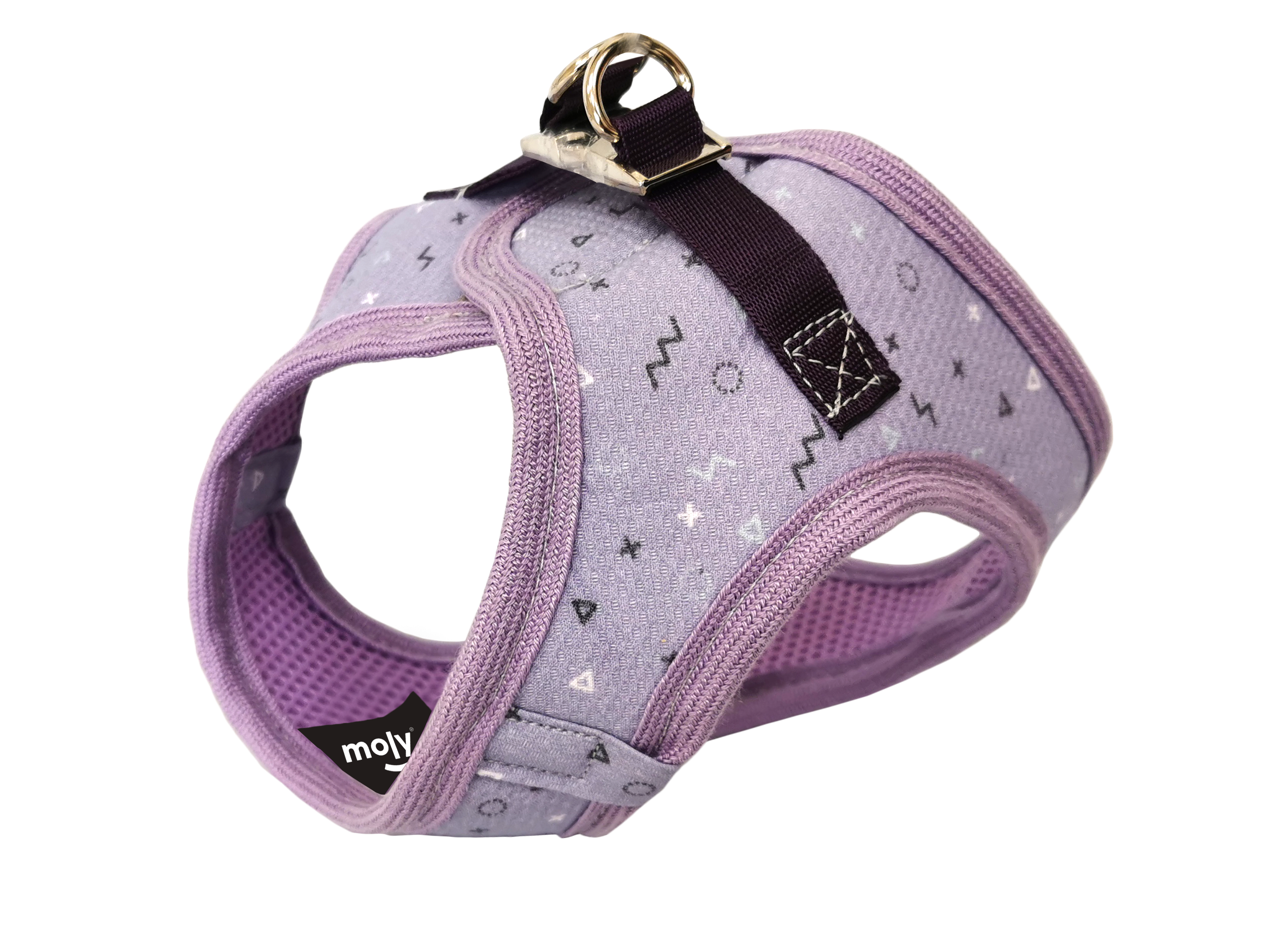 CHALECO 3D MOLY LILA T-S