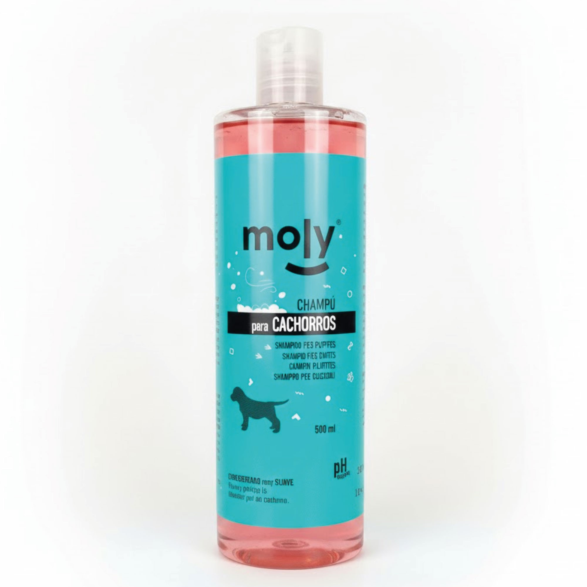 Champú para Cachorros 500 ml Moly | Limpieza Ultra Suave para Pieles Sensibles