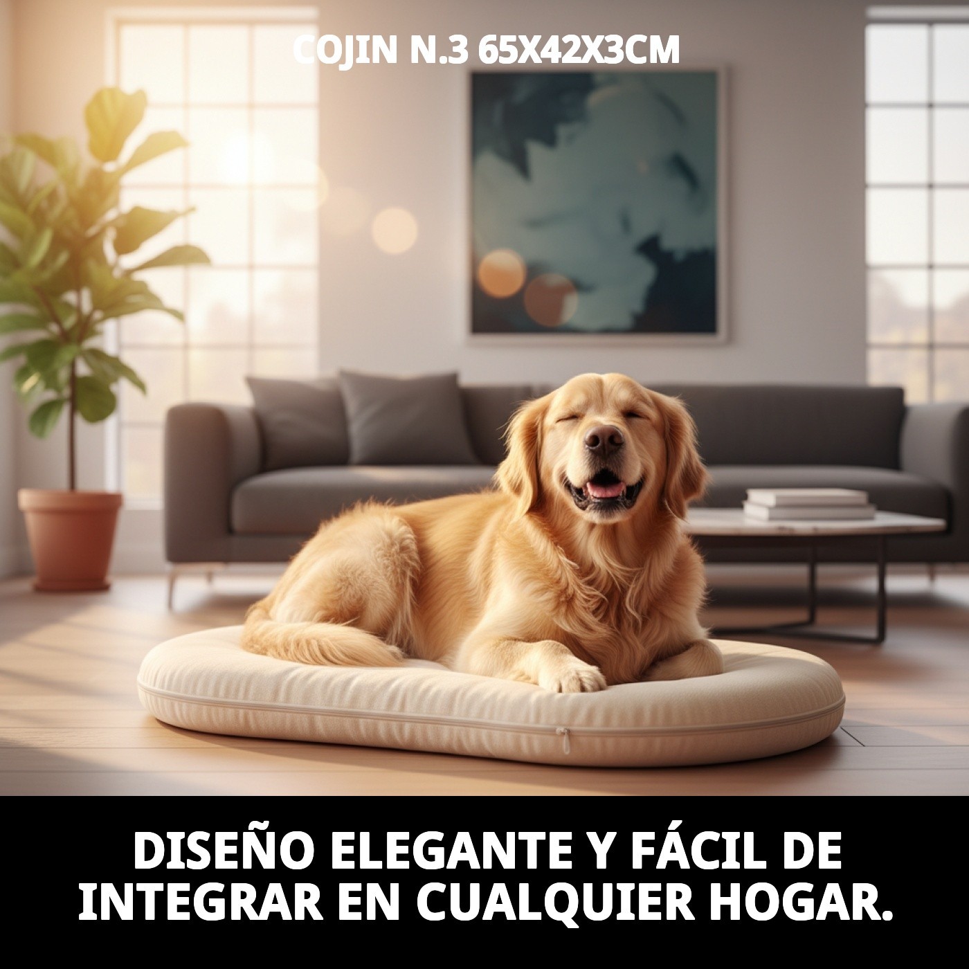 COJIN N.3 65X42X3cm
