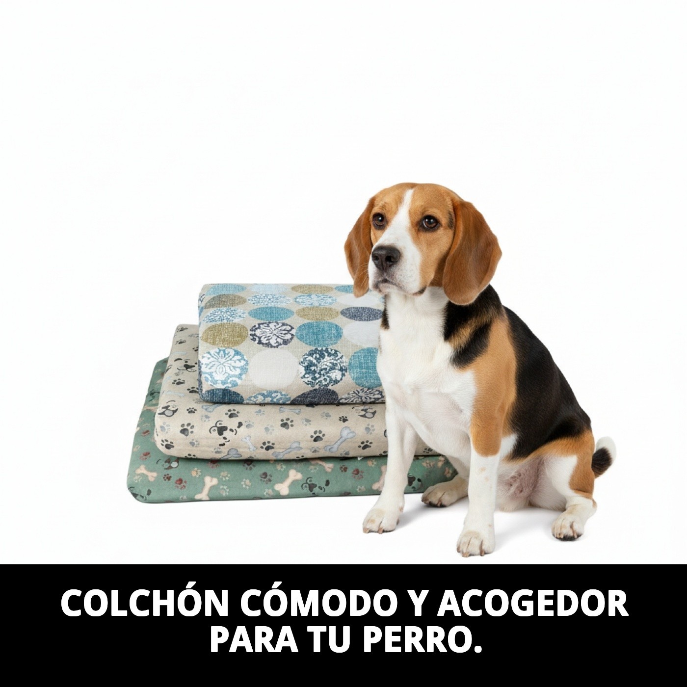 COLCHON TALLA 1 70X55X9 VARIOS DISEÑOS.