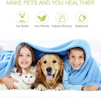 Collar Antiparasitario Moly para Perros y Gatos Medianos y Grandes 62,5 cm | Pack 2 Unidades | Protección Natural 8 Meses