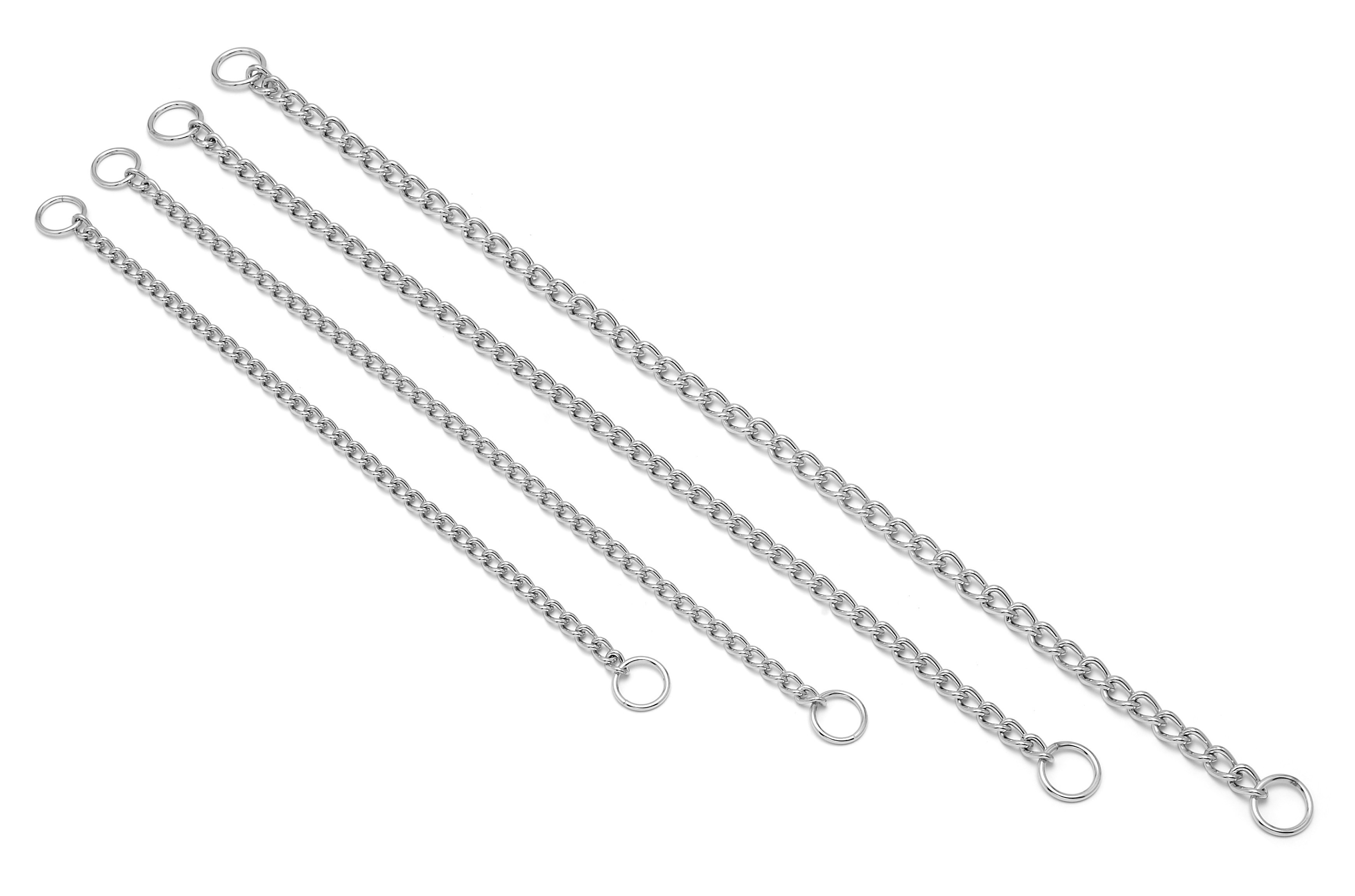 COLLAR CADENA CROMADA 55cm X 3,5mm