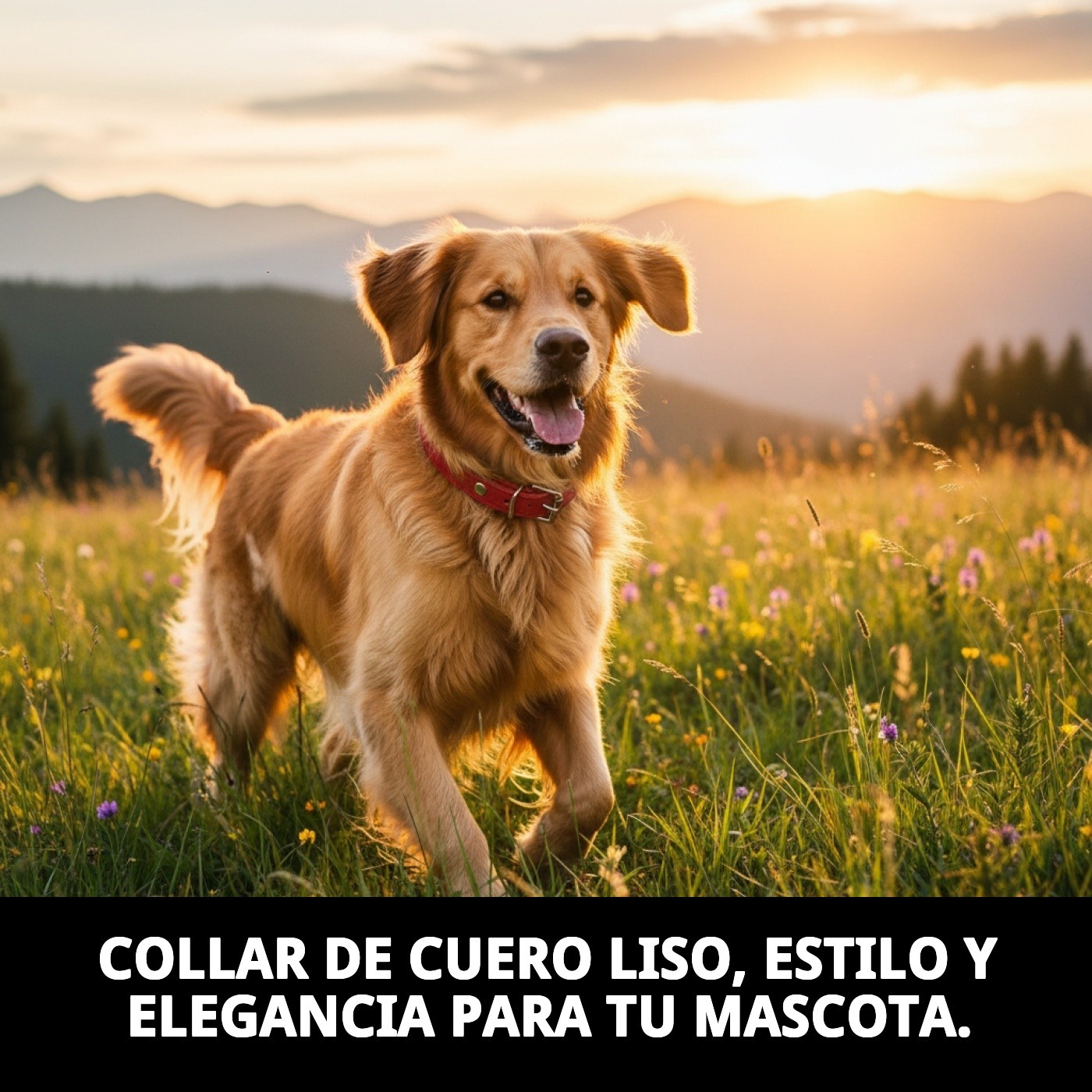 COLLAR CUERO LISO 60X3,5 CM