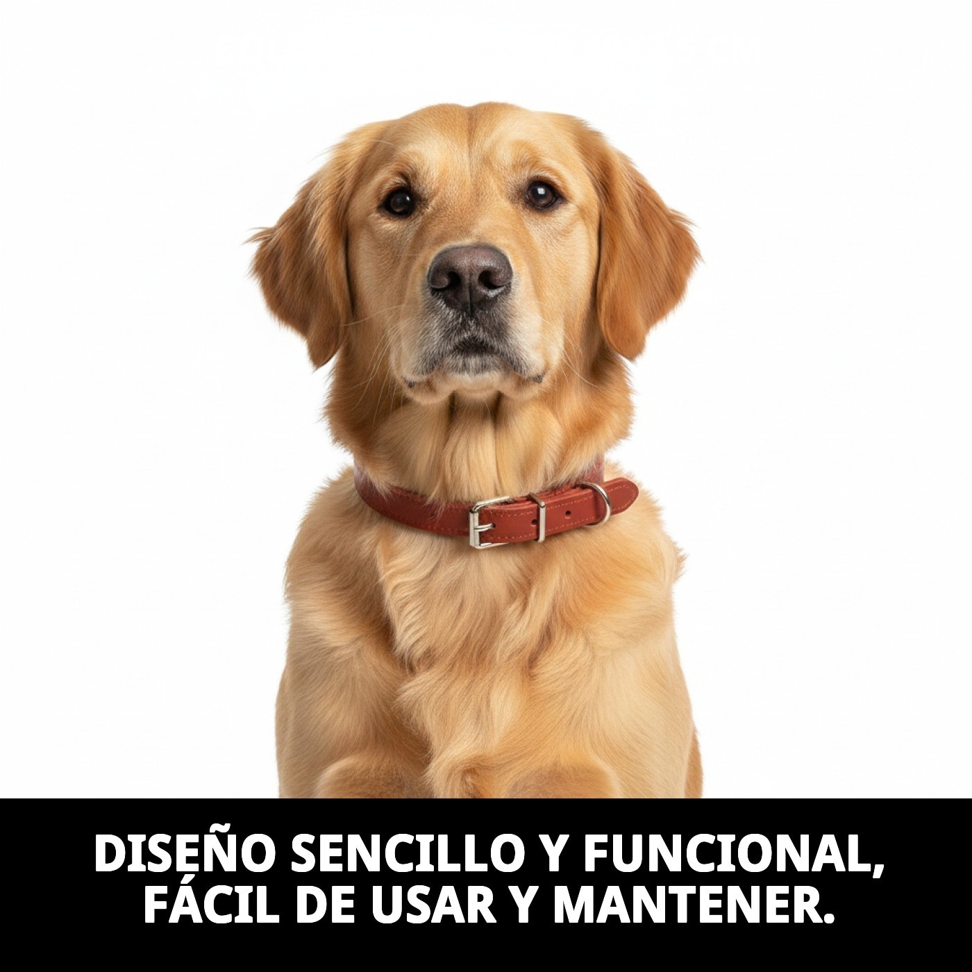 COLLAR CUERO LISO 60X3,5 CM