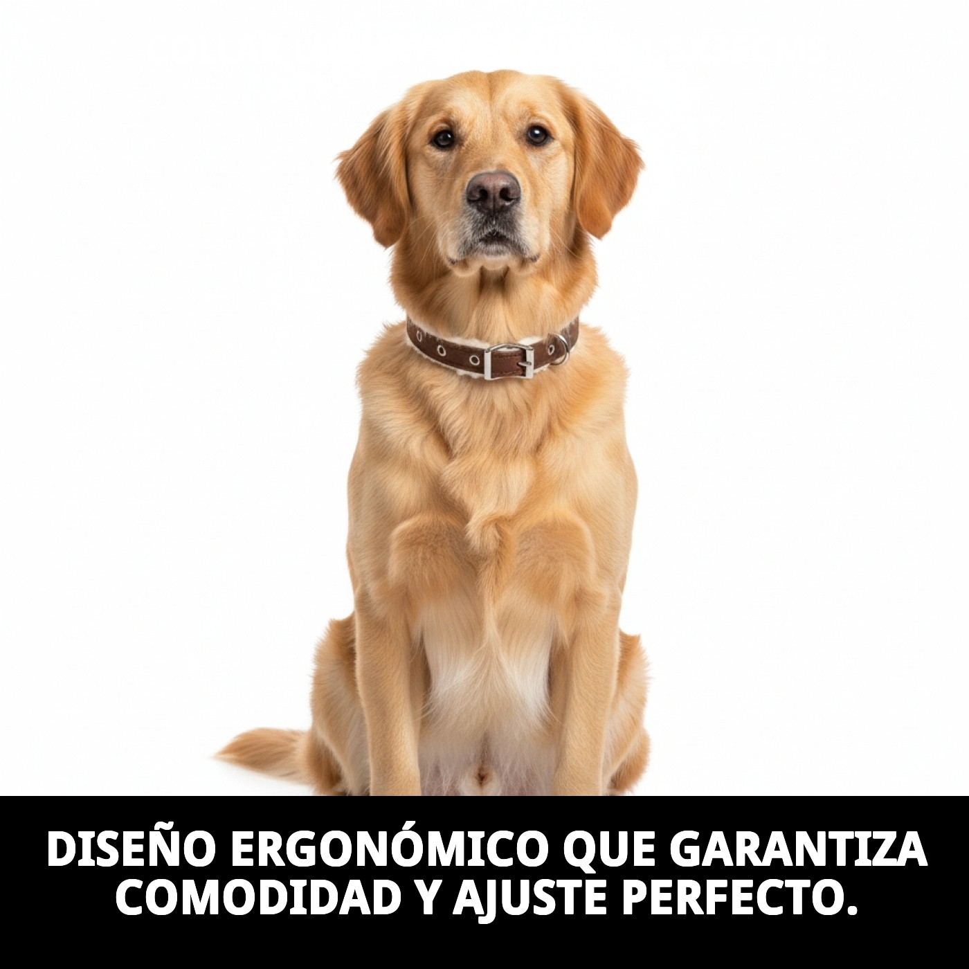 COLLAR LUXURY PIEL NUBE 1,5X35CMS