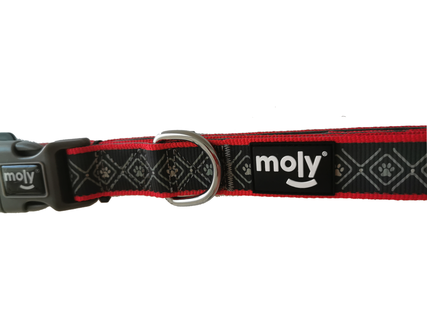 COLLAR MOLY NEOPRENO RAINBOW REFLECT T-L