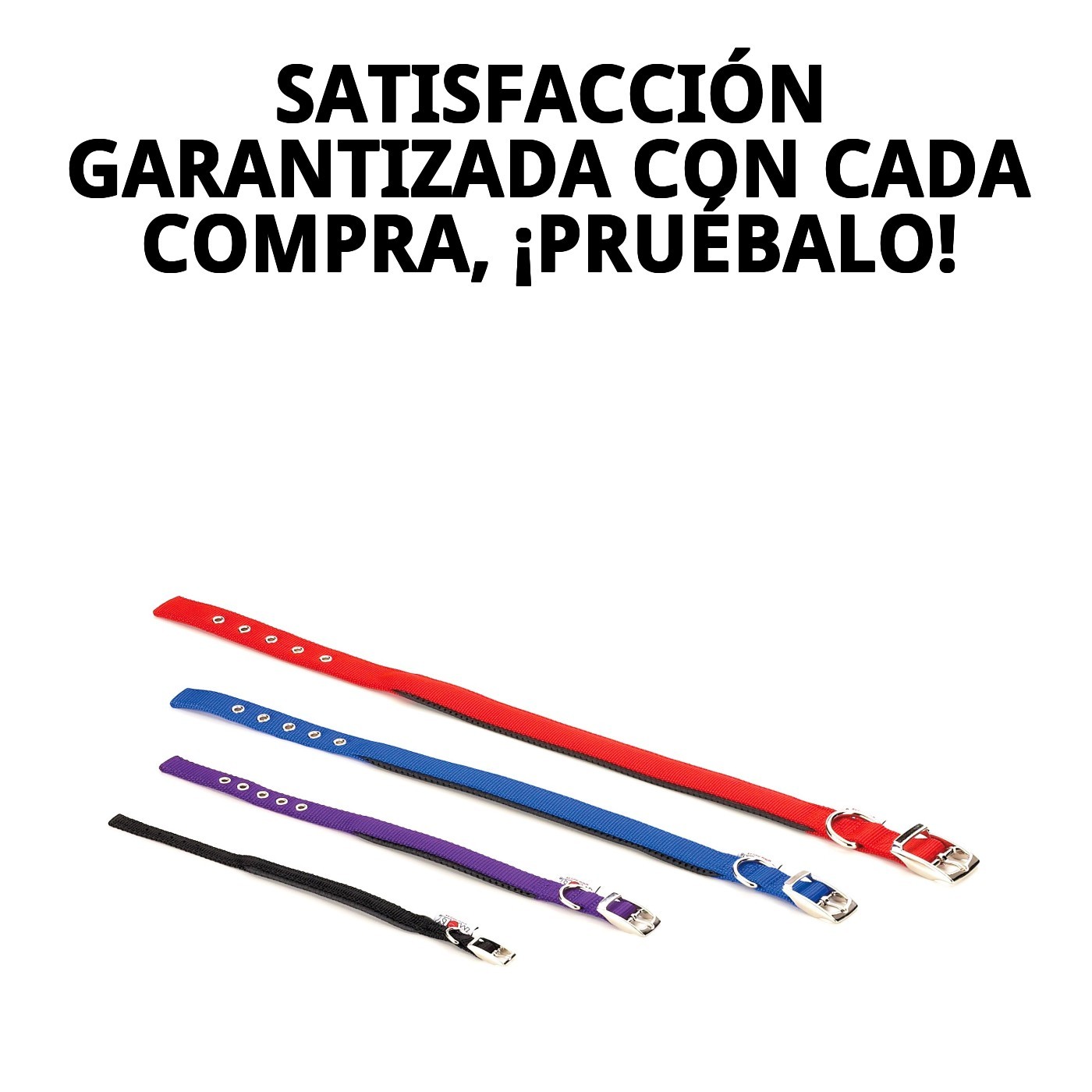 COLLAR NYLON CONFORT 25-30cm X 1cm