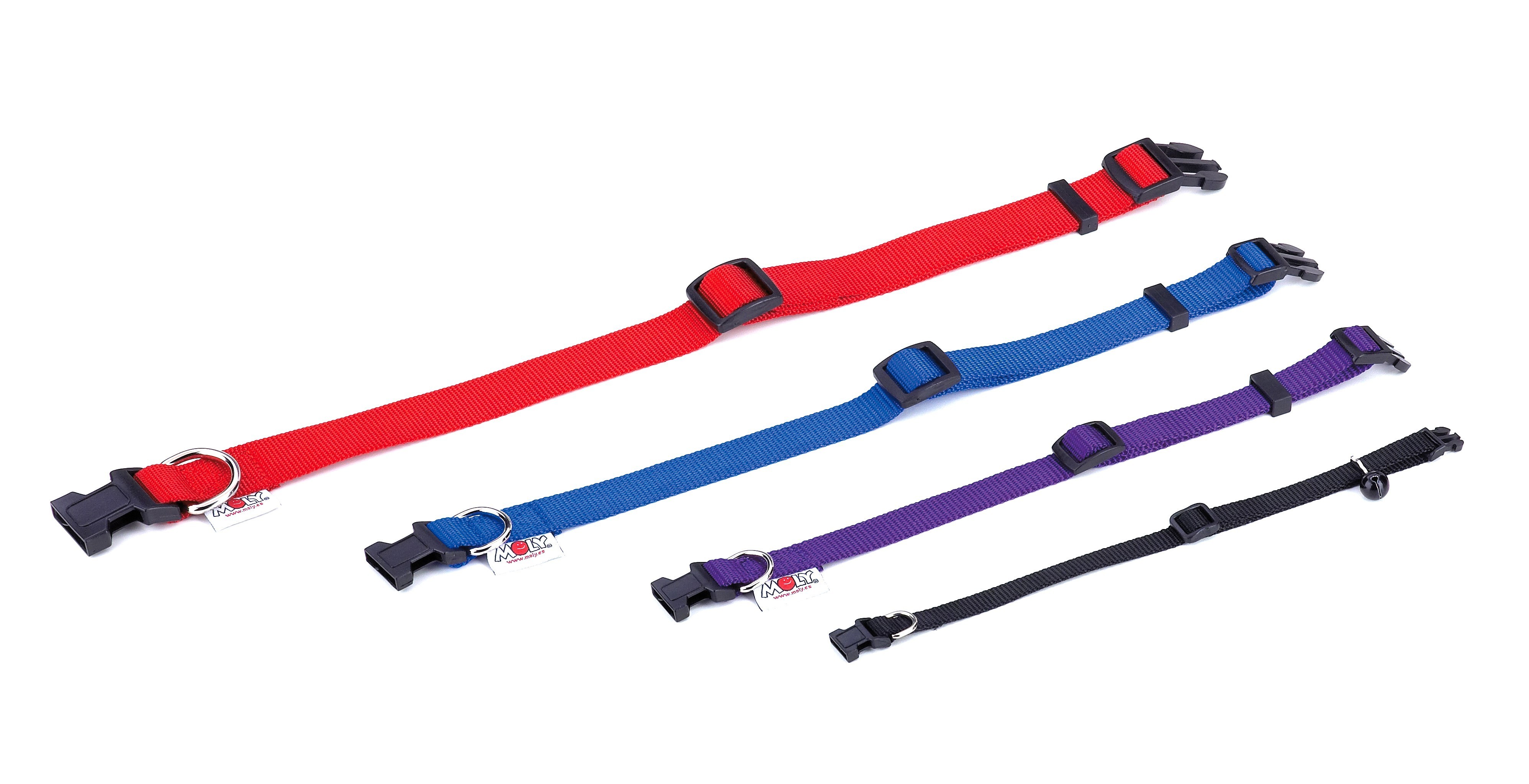 COLLAR NYLON LISO 35-55cm X 2cm