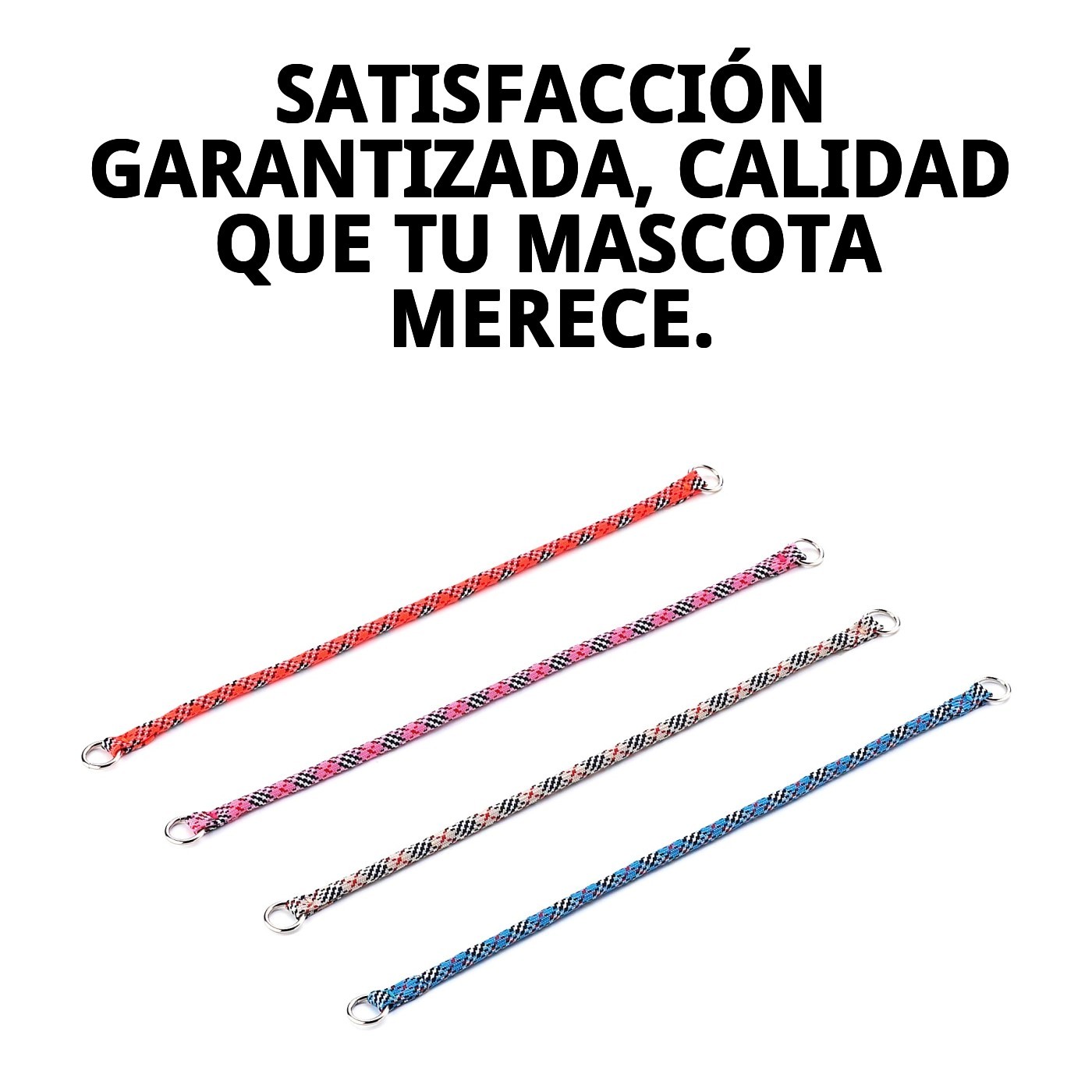 COLLAR NYLON REDONDO 40cm X 8mm