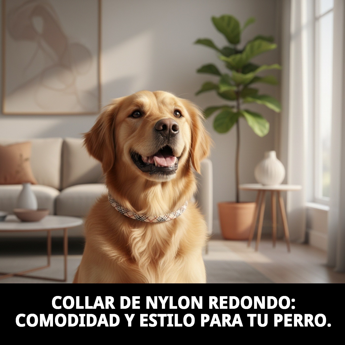 COLLAR NYLON REDONDO 60cm X 13mm