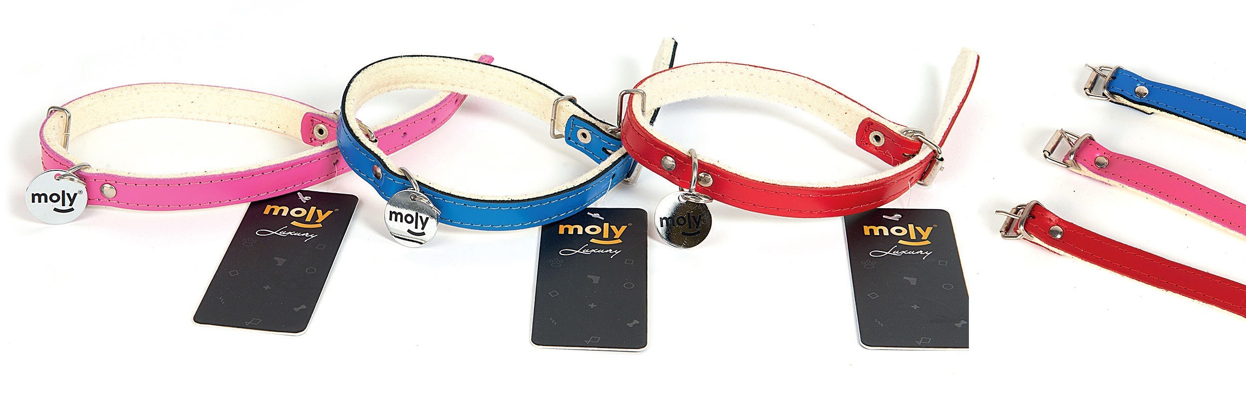 COLLAR PIEL LUXURY C/FIELTRO 0,8X28 CM