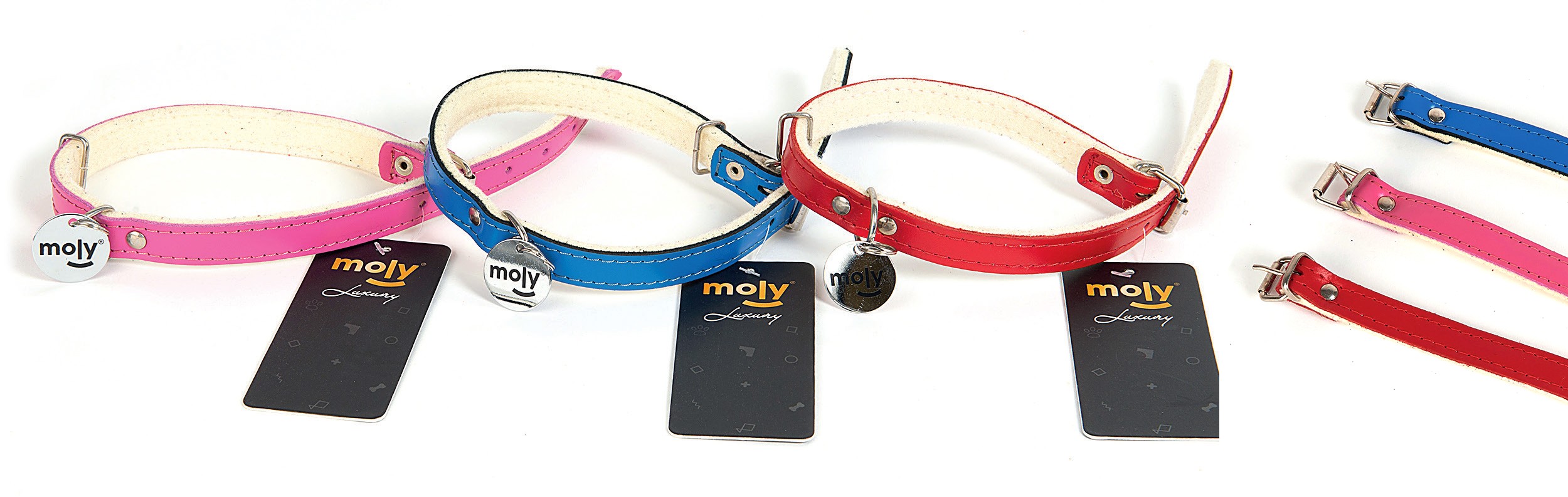 COLLAR PIEL LUXURY C/FIELTRO 0,8X28 CM