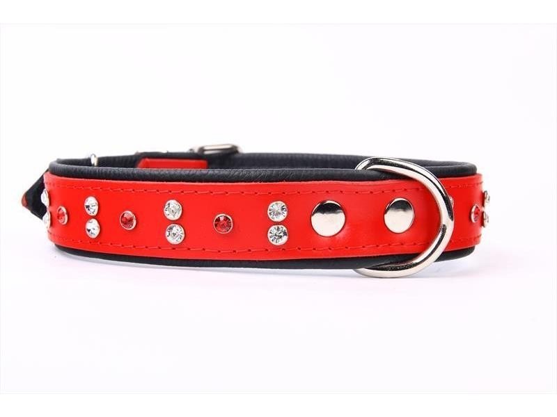 COLLAR PIEL LUXURY CRISTAL 56 CM