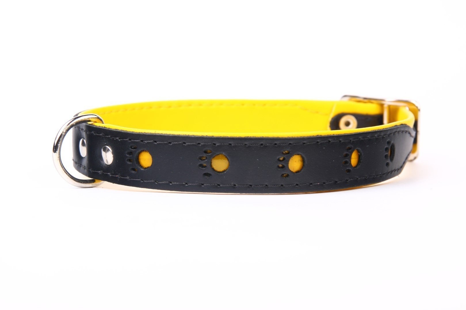 COLLAR PIEL LUXURY HUELLA 45 CM